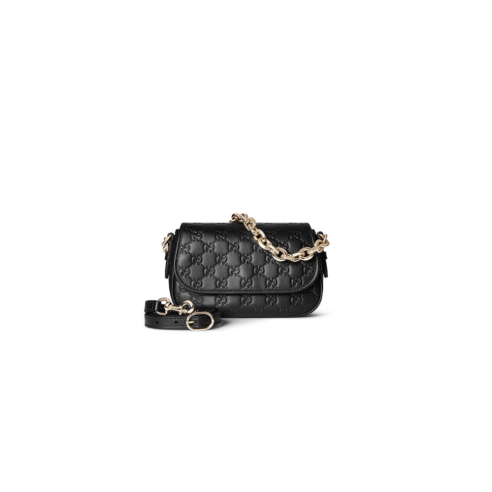 GG Emblem small shoulder bag