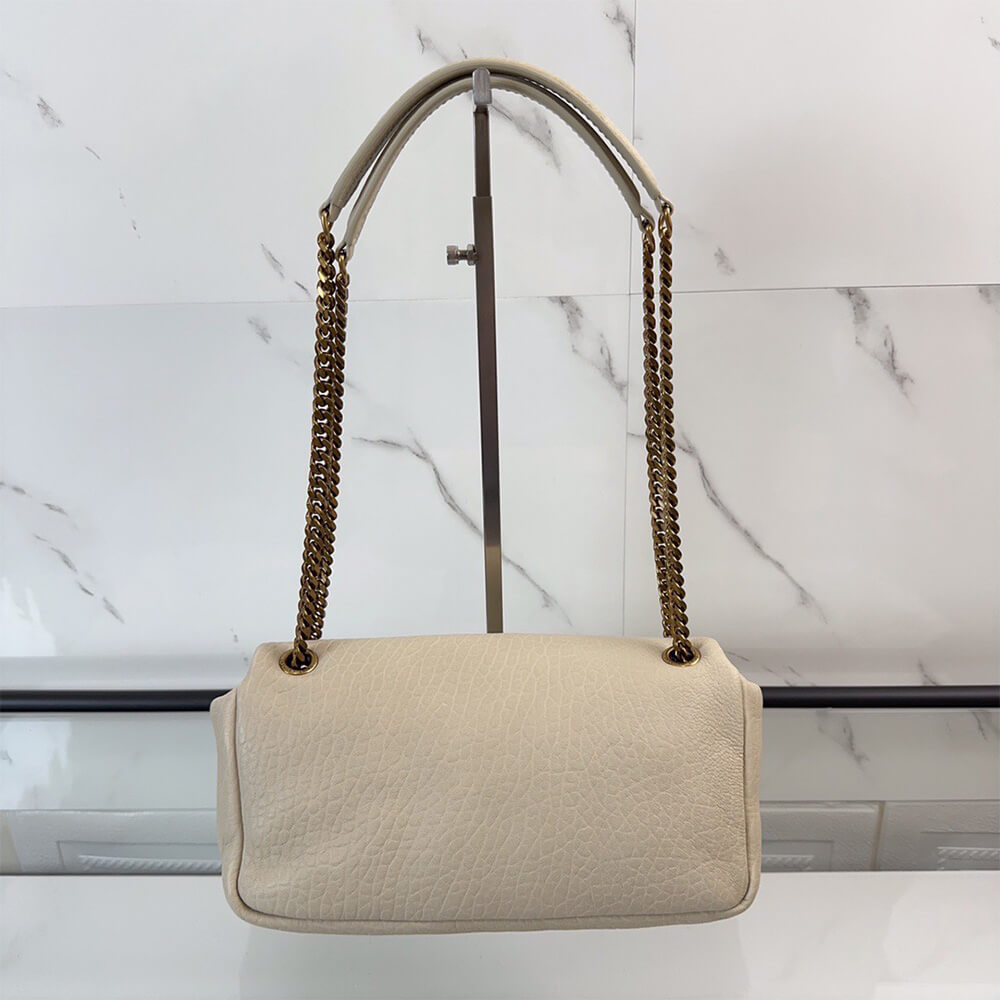 YSL calypso medium in grained lambskin