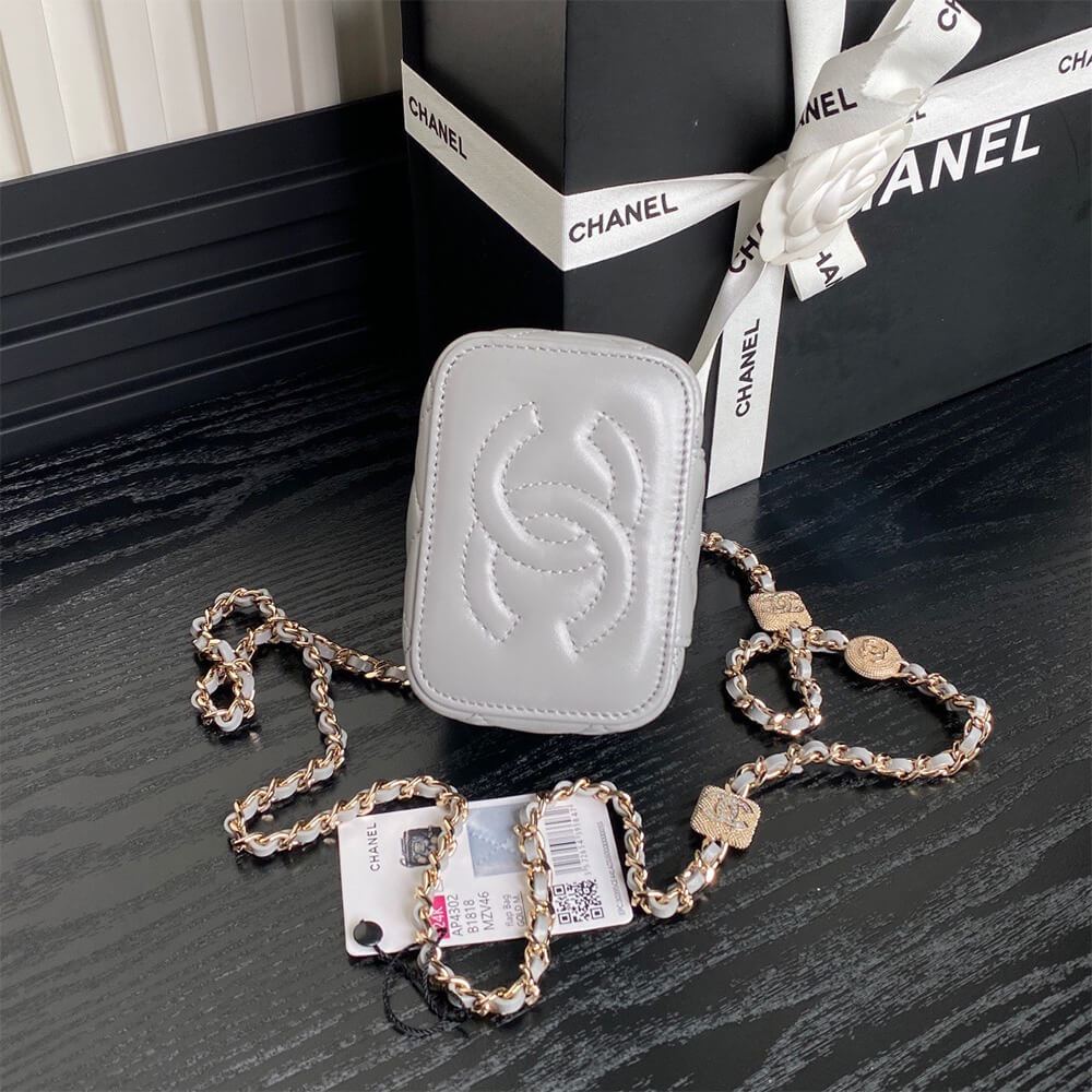 CHANEL Small Vanity with Chain(HIGH-END GRADE)