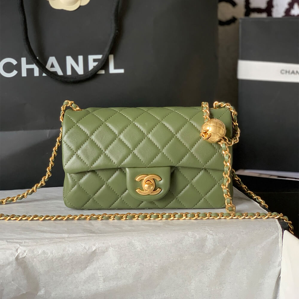 Chanel Pearl Crush Mini Rectangular Flap