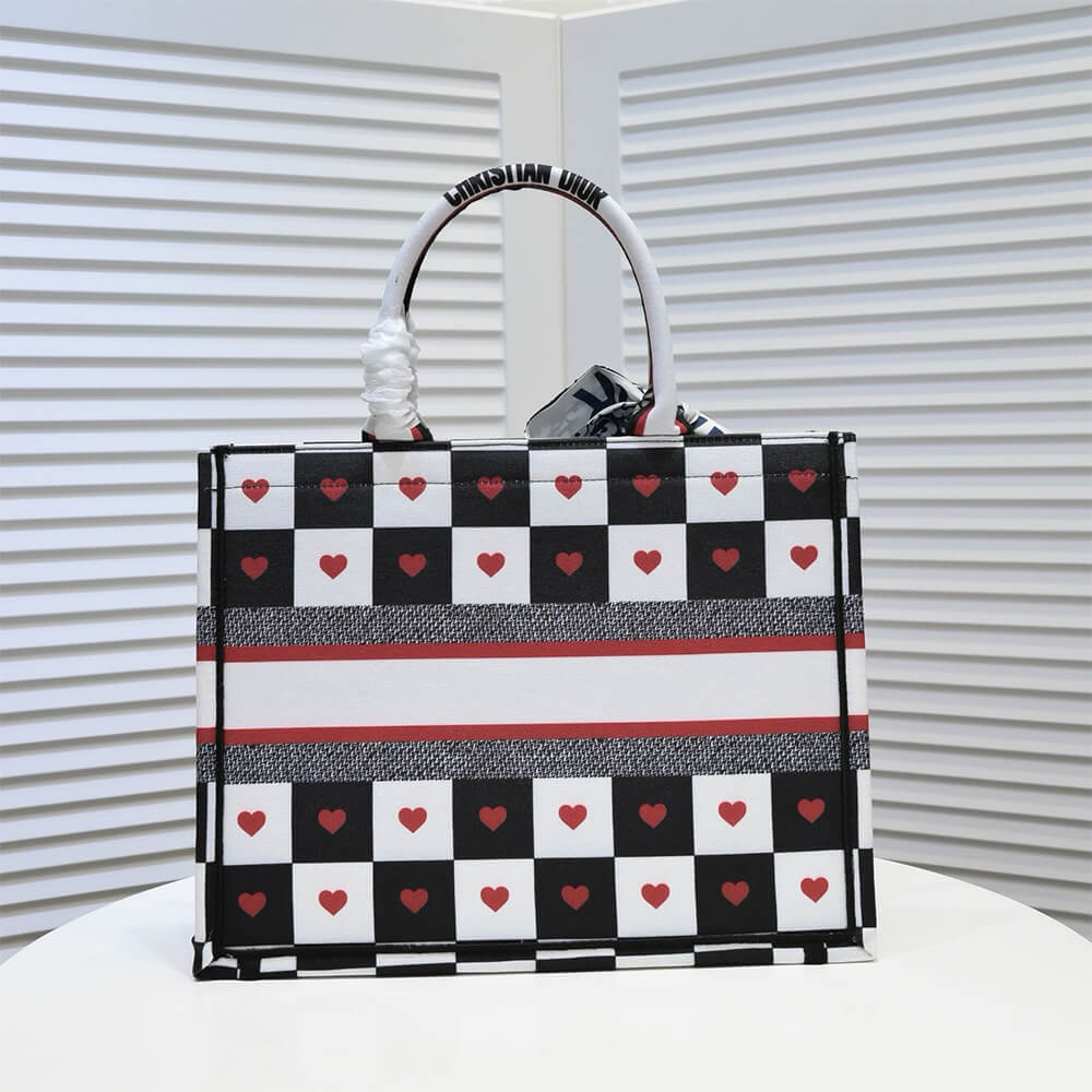 MEDIUM DIORAMOUR DIOR BOOK TOTE