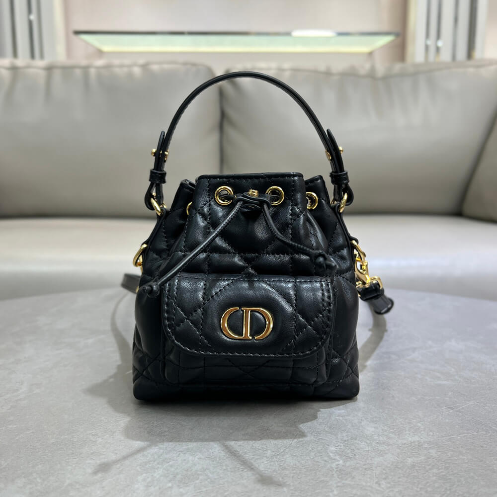 Dior Caro Nano Bucket Bag(HIGH-END GRADE)