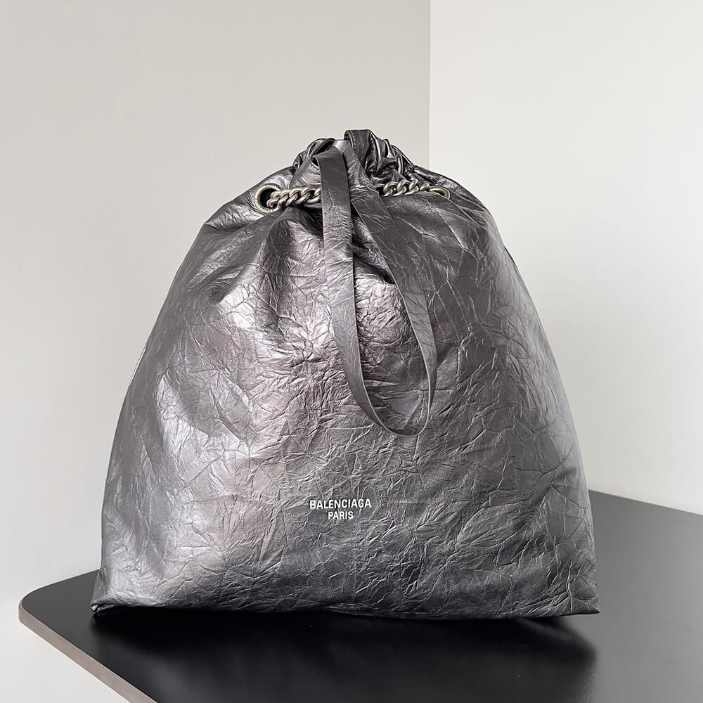 Balenciaga Women��s Crush Tote Bag Medium(HIGH-END GRADE)