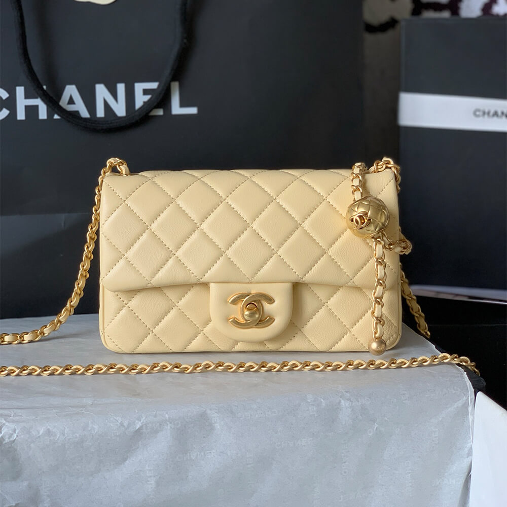Chanel Pearl Crush Mini Rectangular Flap