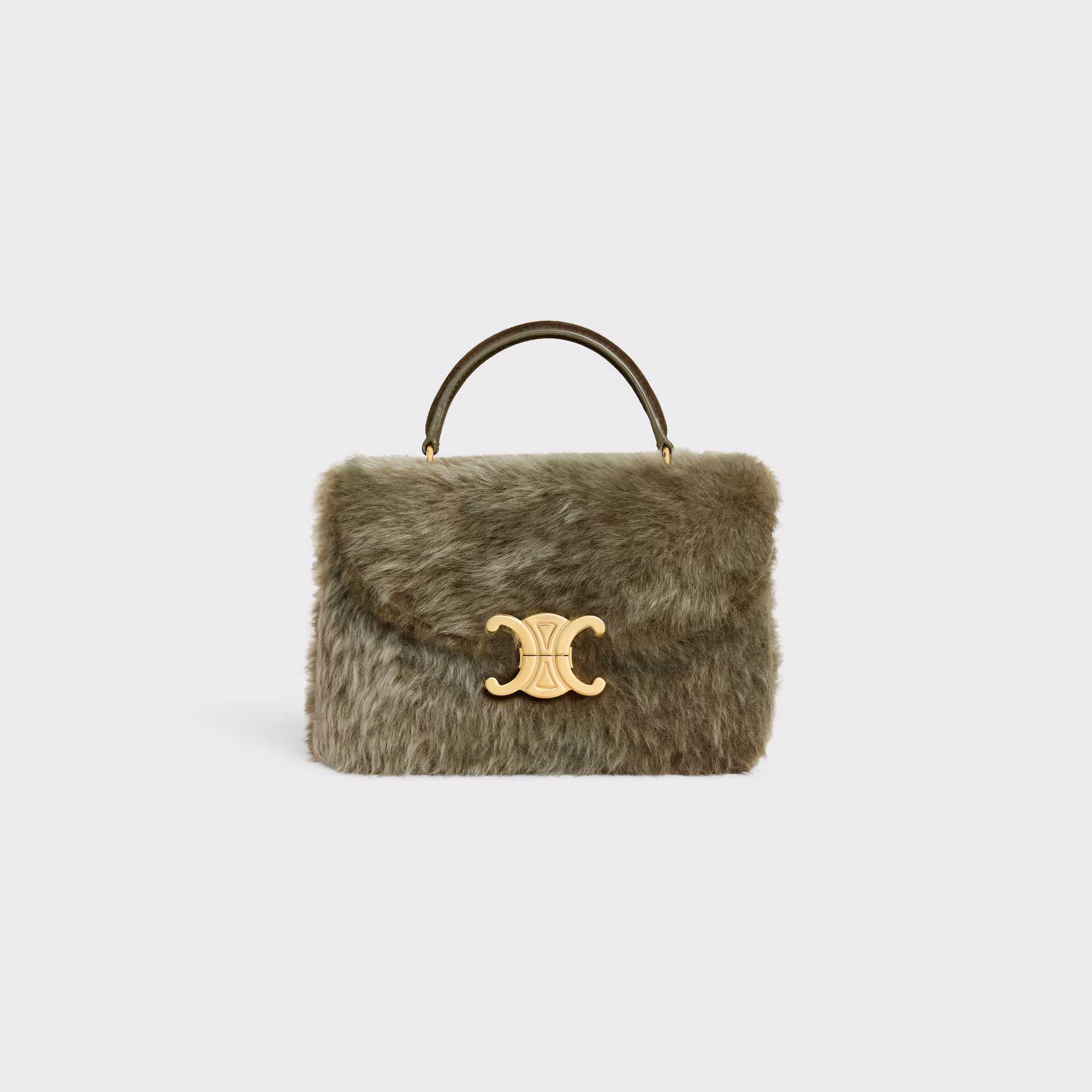 TEEN NINO BAG IN SHEARLING AND SUEDE CALFSKIN